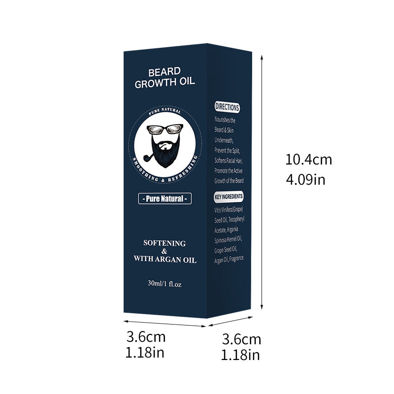 Men&#039;s Beard Oil Beard Oil Neutral Packaging Without LOGO Full English In Stock Factory Wholesale Beard Oil