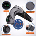 Cross-border Explosive Hot Massage Shoulder Pad With Smart Controller Version USB Charging Sports Electric Heating Massage Shoulder Pad