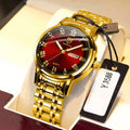 QINGXIYA Watch Trend Korean Quartz Men's Watch Waterproof Student Men's Watch