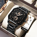 Square Men's Watch Men's Waterproof Luminous Calendar Cross-border Fashion Quartz Watch New