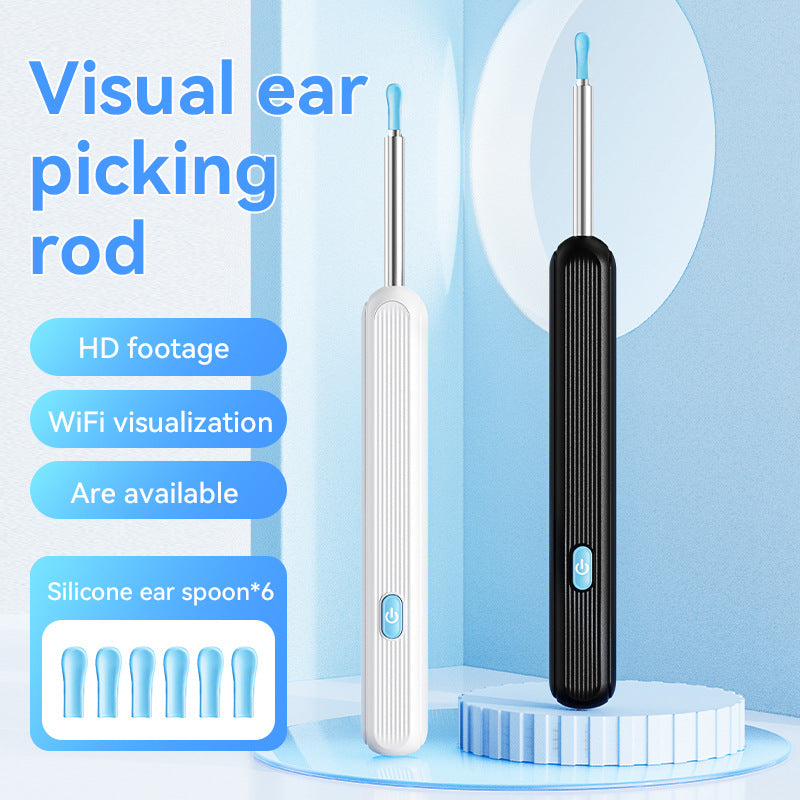 Luminous Ear Scoop HD Visual Wireless Camera Silicone Ear Scoop Ear Cleaner Visual Ear Scoop