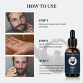 Men's Beard Oil Beard Oil Neutral Packaging Without LOGO Full English In Stock Factory Wholesale Beard Oil