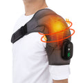 Cross-border Explosive Hot Massage Shoulder Pad With Smart Controller Version USB Charging Sports Electric Heating Massage Shoulder Pad