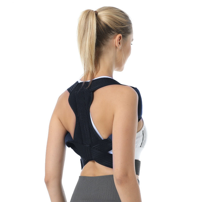 Posture corrector clavicle fixation belt sitting posture back support posture correction belt